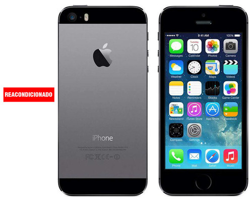 APPLE iPHONE 5S 16 GB SPACE GREY REACONDICIONADO GRADO A