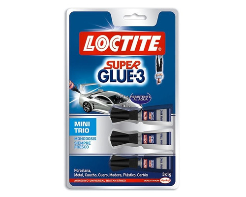 PEGAMENTO INSTANTANEO LOCTITE MINI TRIO 3X1