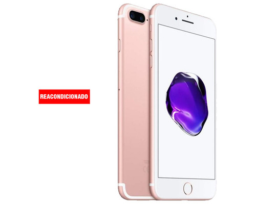 APPLE iPHONE 7 PLUS 32 GB ROSE GOLD REACONDICIONADO GRADO A