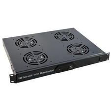 TERMOREGULADOR DIGITAL 4 VENTILADORES 1U ARMARIO
