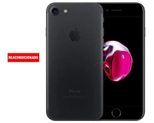 APPLE iPHONE 7 128 GB JET BLACK REACONDICIONADO GRADO B