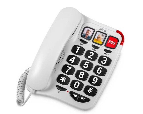 SPC TELEFONO COMFORT NUMBERS 2 WHITE
