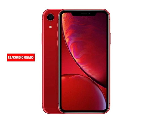 APPLE iPHONE XR 128GB RED REACONDICIONADO GRADO B