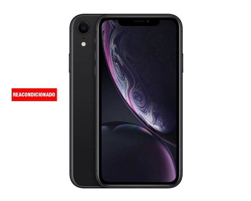 APPLE iPHONE XR 128GB BLACK REACONDICIONADO GRADO B