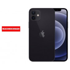 APPLE iPHONE 12 128GB BLACK REACONDICIONADO GRADO A+
