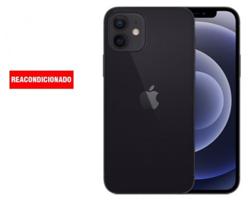 APPLE iPHONE 12 128GB BLACK REACONDICIONADO GRADO A+