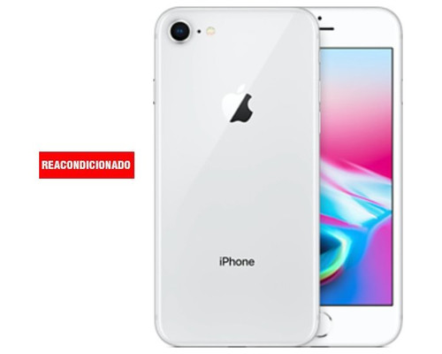 APPLE iPHONE 8 128 GB SILVER REACONDICIONADO GRADO B