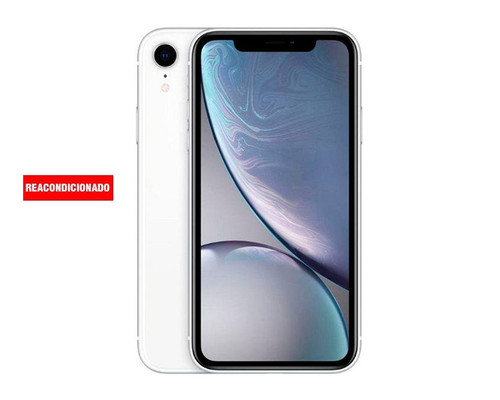 APPLE iPHONE XR 128GB WHITE REACONDICIONADO GRADO B-AA65 APPLE iPHONE XR 128GB WHITE REACONDICIONADO GRADO B