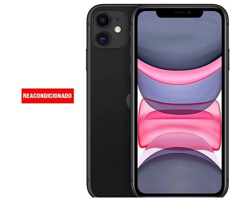 APPLE iPHONE 11 256GB BLACK REACONDICIONADO GRADO B