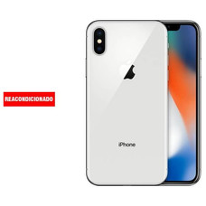 APPLE iPHONE X 256GB SILVER REACONDICIONADO GRADO B