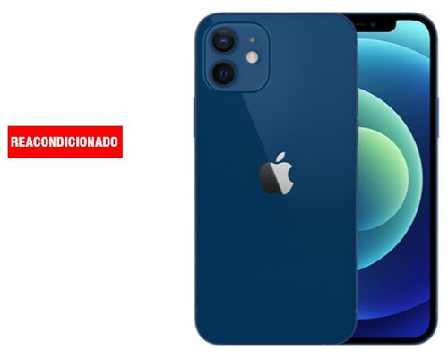 APPLE iPHONE 12 128GB BLUE REACONDICIONADO GRADO B-AA80 APPLE iPHONE 12 128GB BLUE REACONDICIONADO GRADO B