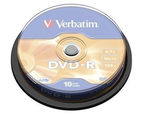 DVD-R VERBATIM 4.7GB 10U