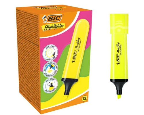 BIC-FLUORESCENTE FLA N YE 12