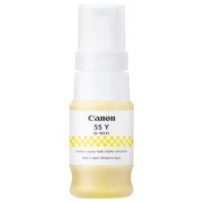CARTUCHO BOTELLA TINTA AMARILLO GI-55 CANON
