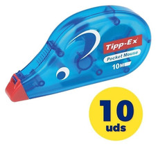 CORRECTOR ESCRITURA TIPPEX BIC POCKET MOUSE 10U