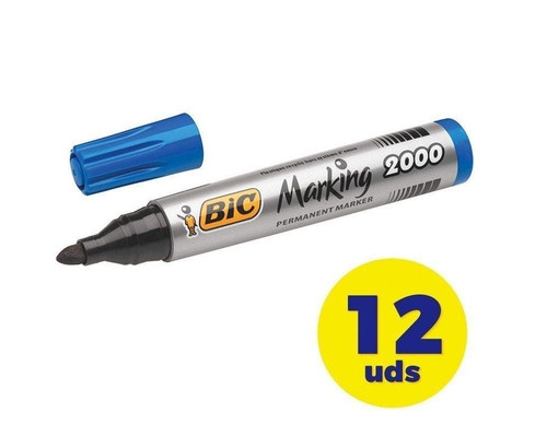 ROTULADOR BICAZULMARKING2000 12U