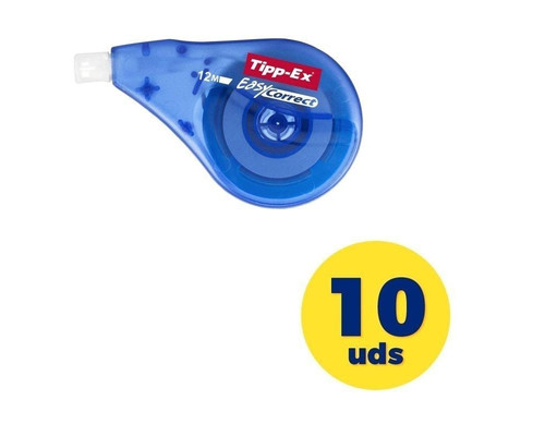 CORRECTOR ESCRITURA TIPPEX BICEASYCORRECT12M 10U