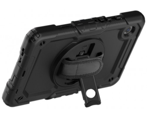 FUNDA TABLET SAMSUNG GALAXY TAB A9 SHOCKPROOF ROTATING 360&ordm; NEGRO JUST IN CASE