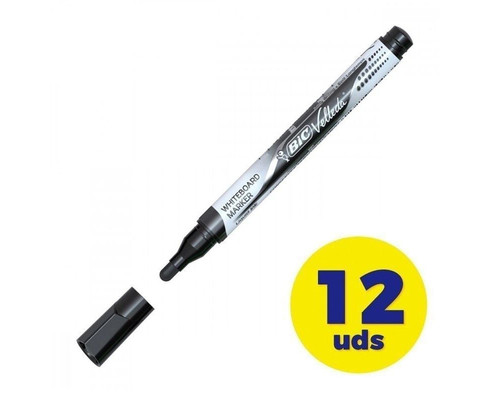 ROTULADOR BICPIZARRALIQNEGRO 12U