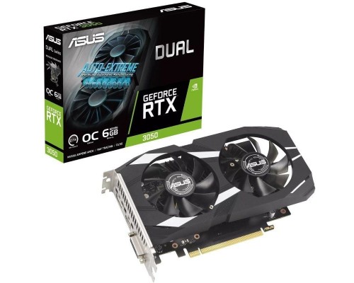 TARJETA GRAFICA ASUS RTX3050 D OC 6G-DU58 TARJETA GRAFICA ASUS RTX3050 D OC 6G