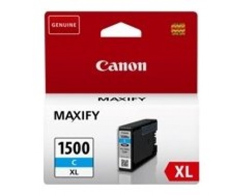 CARTUCHO TINTA CYAN CANON PGI-1500 XL