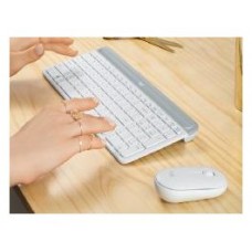 TECLADO + RATON WIRELESS MK470 SLIM BLANCO LOGITECH-AA10 TECLADO + RATON WIRELESS MK470 SLIM BLANCO LOGITECH