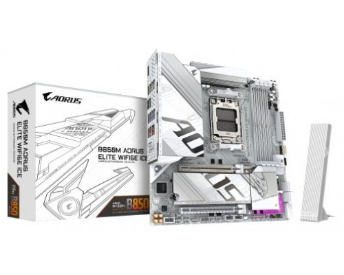 PLACA BASE B850M AORUS ELITE WIFI6E ICE GIGABYTE
