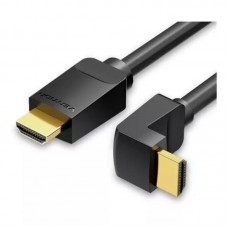CABLE HDMI V2.0 4K M-M ACODADO 90&ordm; 1.5 M NEGRO VENTION