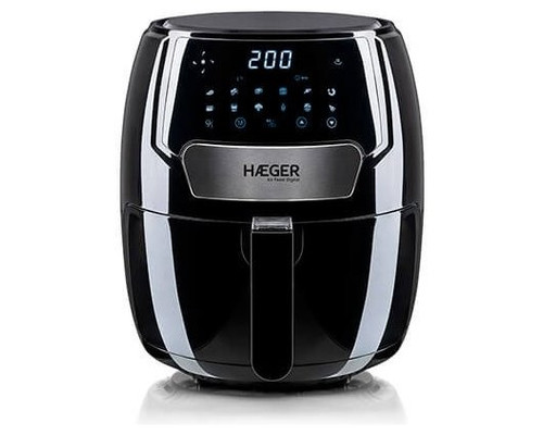FREIDORA INTELIGENTE AIR FEAST DIGITAL 4.2L NEGRO HAEGER