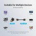 ADAPTADOR HDMI 4K 270&ordm; HDMI M/H NEGRO VENTION