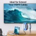 ADAPTADOR HDMI 8K HDMI H/H AZUL VENTION
