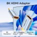 ADAPTADOR 8K HDMI/M A HDMI/H AZUL VENTION