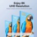 ADAPTADOR 8K HDMI/M A HDMI/H AZUL VENTION