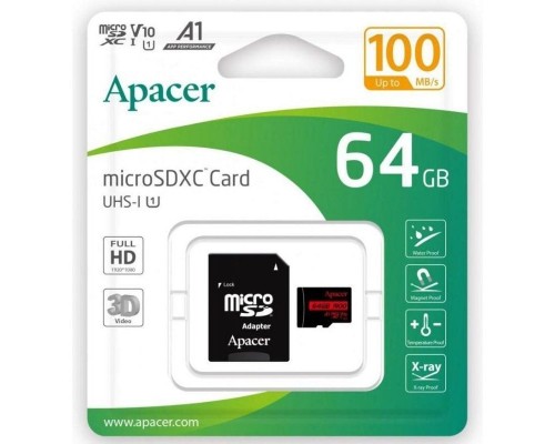 APACER-MICROSD 64GB AP64GMCSX1