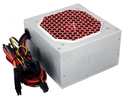 FUENTE ALIM. ATX 500W + CABLE NIQUEL V2 APPROX-AA4 FUENTE ALIM. ATX 500W + CABLE NIQUEL V2 APPROX