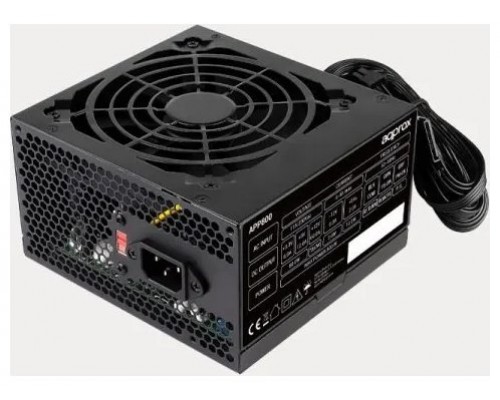FUENTE ALIM. ATX 800W + CABLE NEGRO CON SELECTOR DE VOLTAJE APPROX