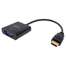 ADAPTADOR HDMI A VGA + SALIDA AUDIO APPROX-AA2 ADAPTADOR HDMI A VGA + SALIDA AUDIO APPROX