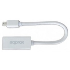 ADAPTADOR MINI DISPLAYPORT A HDMI APPROX-AA1 ADAPTADOR MINI DISPLAYPORT A HDMI APPROX