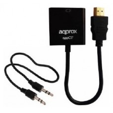 ADAPTADOR HDMI A VGA APPROX-AA2 ADAPTADOR HDMI A VGA APPROX
