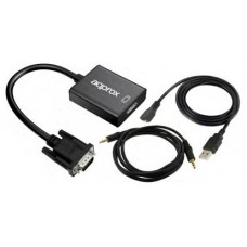ADAPTADOR VGA A HDMI APPROX-AA2 ADAPTADOR VGA A HDMI APPROX