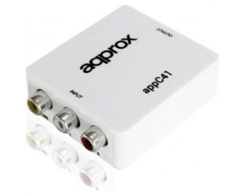 ADAPTADOR RCA A HDMI APPROX-AA6 ADAPTADOR RCA A HDMI APPROX
