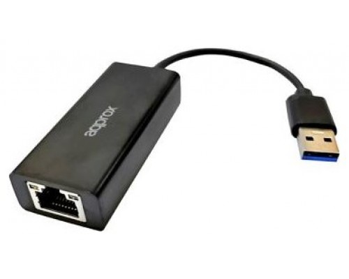 ADAPTADOR USB 3.0 A 2.5 ETHERNET GIGABIT APPROX-AA6 ADAPTADOR USB 3.0 A 2.5 ETHERNET GIGABIT APPROX