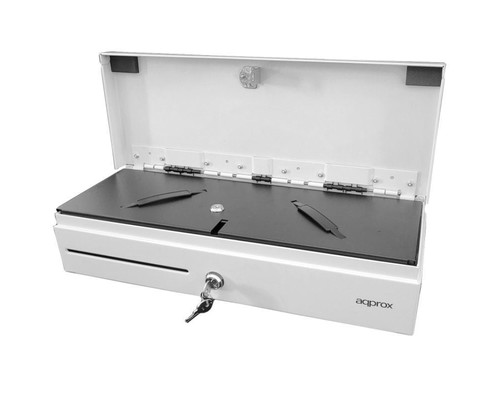 CAJON PORTAMONEDAS APPROX APPCASH02FLIPTOPWH