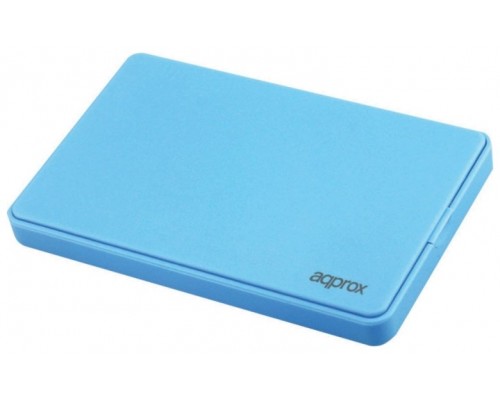 CAJA EXTERNA USB 2.5"" SATA SCREWLESS AZUL CLARO APPROX-AA1 CAJA EXTERNA USB 2.5"" SATA SCREWLESS AZUL CLARO APPROX