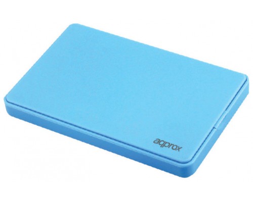 CAJA EXTERNA USB 2.5"" SATA USB 3.0 SCREWLESS AZUL CLARO APPROX-AA2 CAJA EXTERNA USB 2.5"" SATA USB 3.0 SCREWLESS AZUL CLARO APPROX