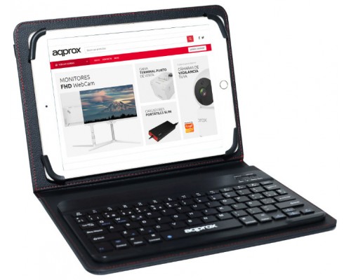 FUNDA + TECLADO BLUETOOTH TABLET 9.7""- 10.1"" APPROX-AA4 FUNDA + TECLADO BLUETOOTH TABLET 9.7""- 10.1"" APPROX