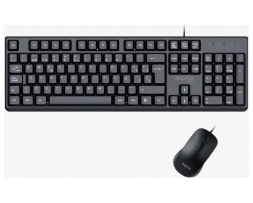 TECLADO + RATON OPTICO MX245 NEGRO APPROX