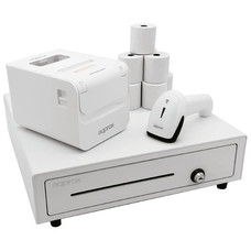 PACK CAJON CASH01410WH + APPPOS80AMUSEWH + APPLS04WH + PAPEL TERMICO APPROX-AA48 PACK CAJON CASH01410WH + APPPOS80AMUSEWH + APPLS04WH + PAPEL TERMICO APPROX