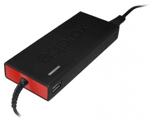 AC ADAPTER UNIVERSAL NOTEBOOK 90W AUT.SLIM 13 TIPS NEGRO APPROX
