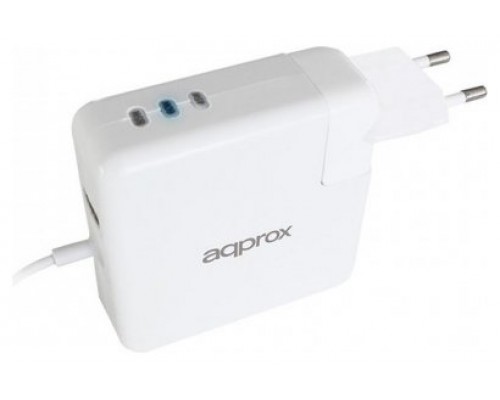 AC ADAPTER UNIVERSAL MACBOOK TYPE L 45W/60W/85W APPROX-AA7 AC ADAPTER UNIVERSAL MACBOOK TYPE L 45W/60W/85W APPROX